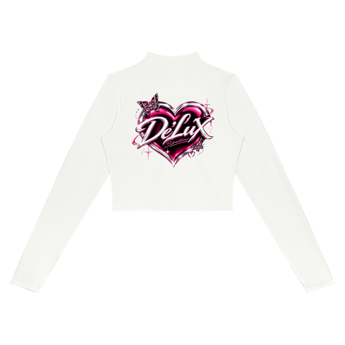 DeLuX Women’s Crop Yoga Sports Jacket
