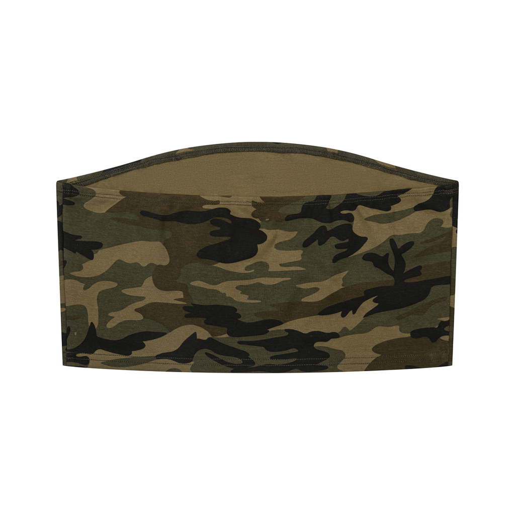 DeLuX Women’s Camo Cropped Tube Top