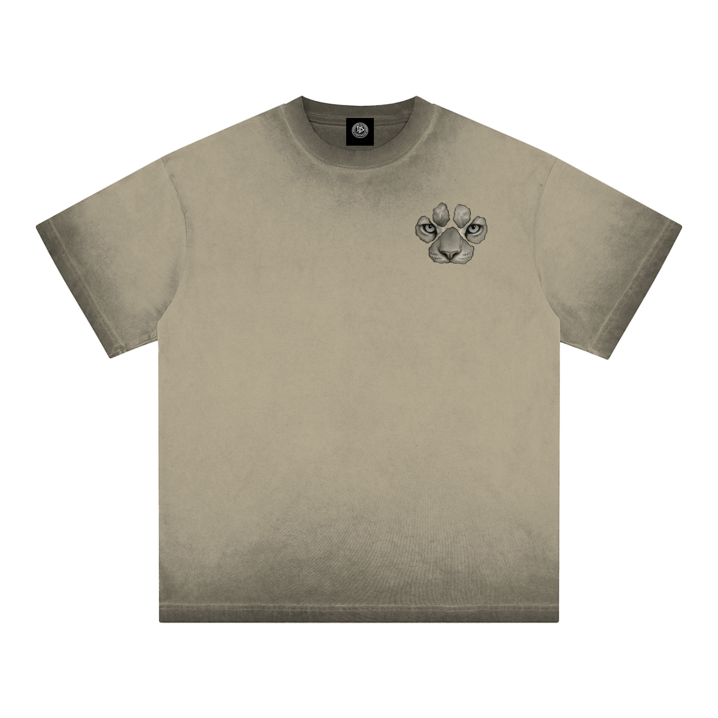 DeLuX Reverse Dyed Loose Cotton T-Shirt