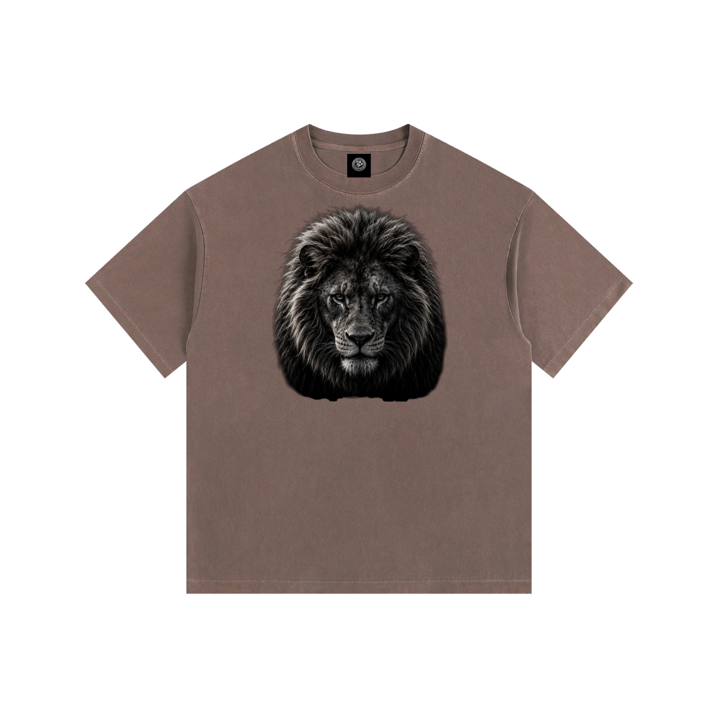 KING II Vintage Washed Oversized Cotton T-Shirt