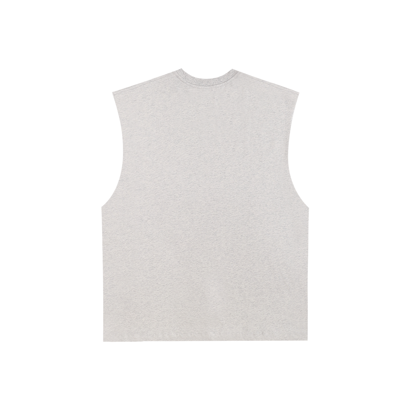 DeLuX Raw Edge Cotton Tank Top