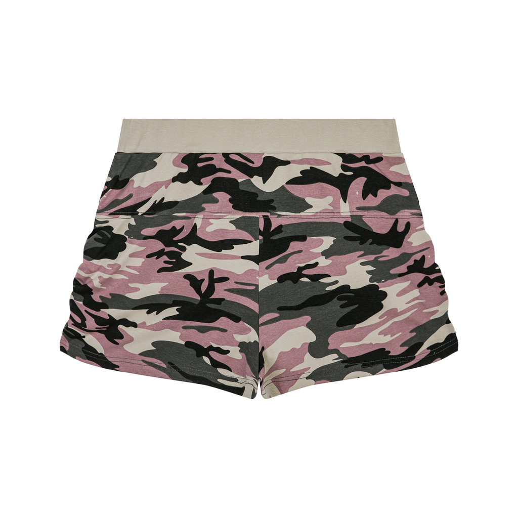 DeLuX Women's Slim Camo Shorts