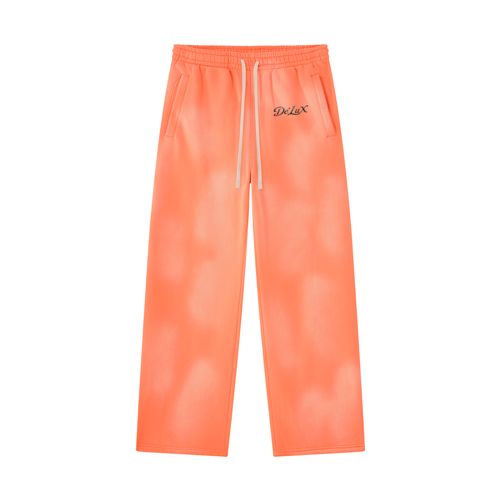 DeLuX Sunfade Wide Leg Fleece Sweatpants