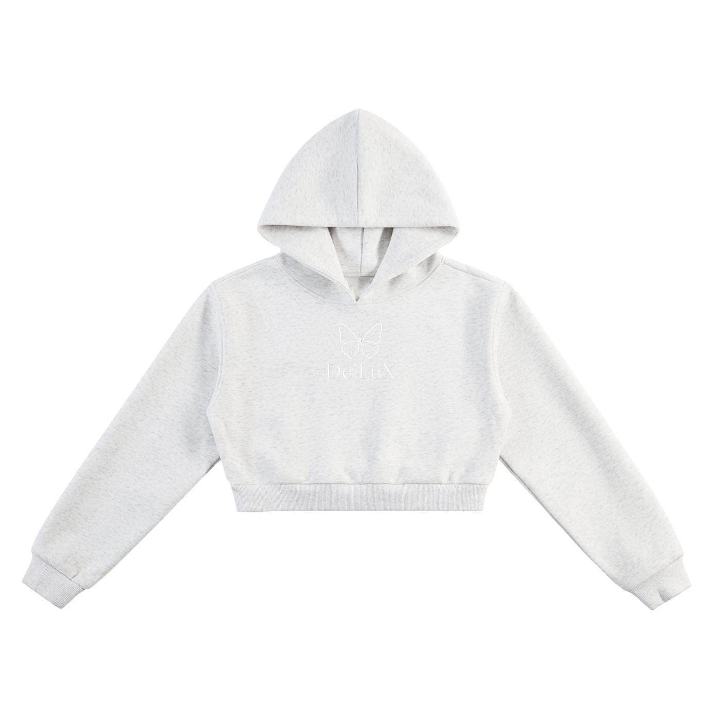 DeLuX Essential Cropped Hoodie