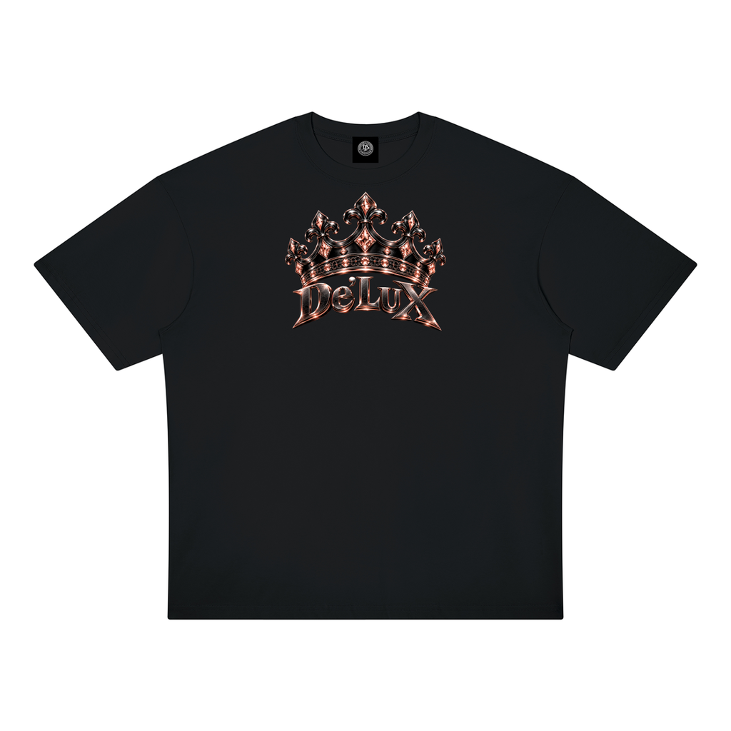 DeLuX Peach Oversized Drop Shoulder T-Shirt