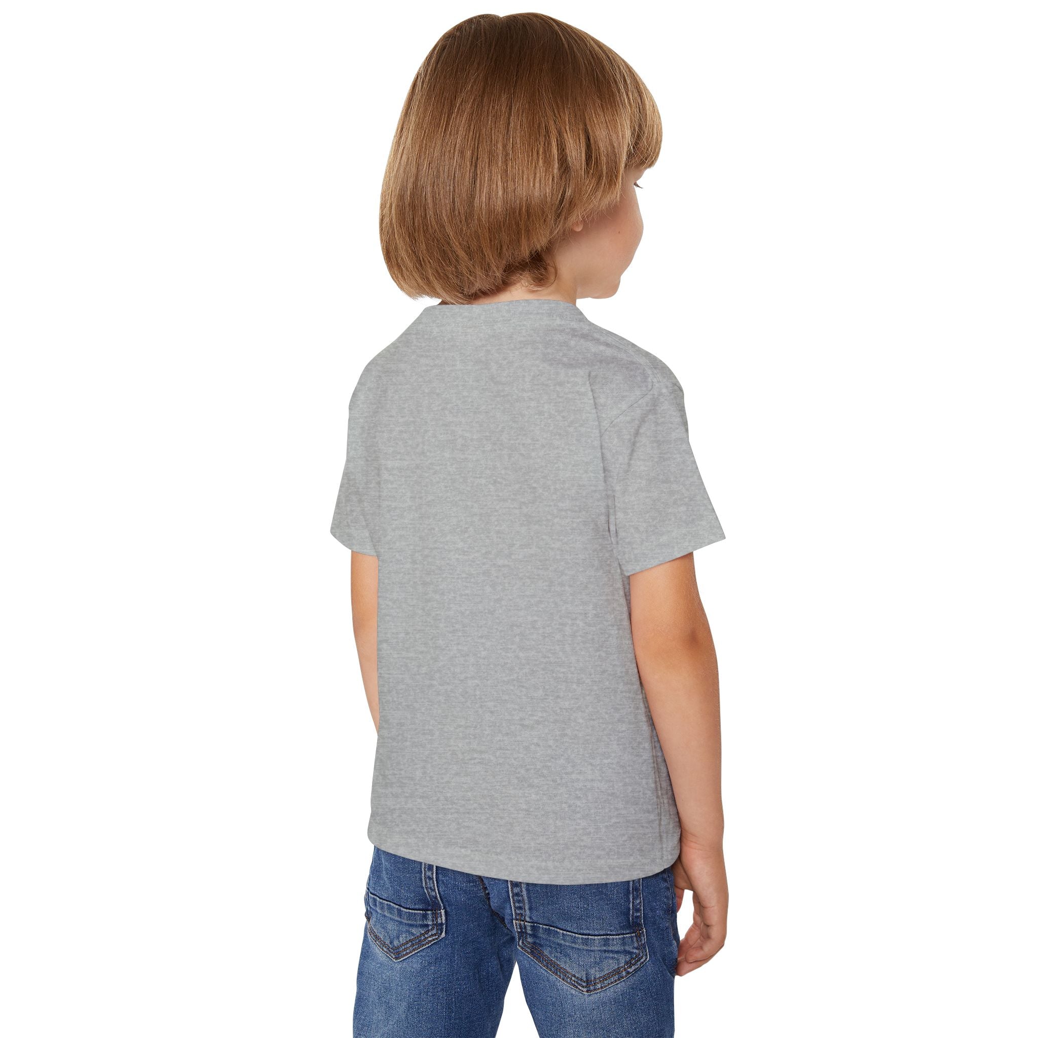 Toddler T-Shirt — "Stay Pawsitive" Cute Winking Puppy Kids Tee