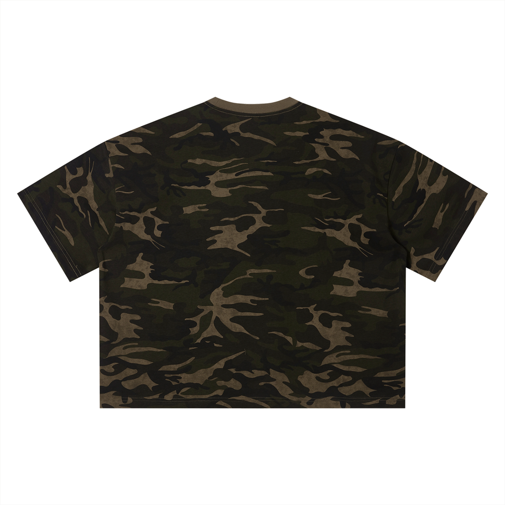 DeLuX Camo Boxy T-Shirt
