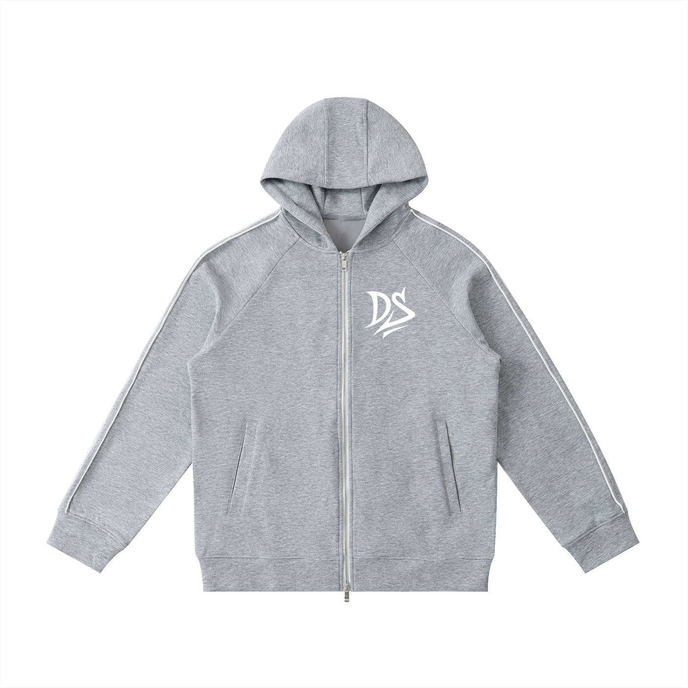 DS Heavyweight Raglan Sleeve Zip Hoodie
