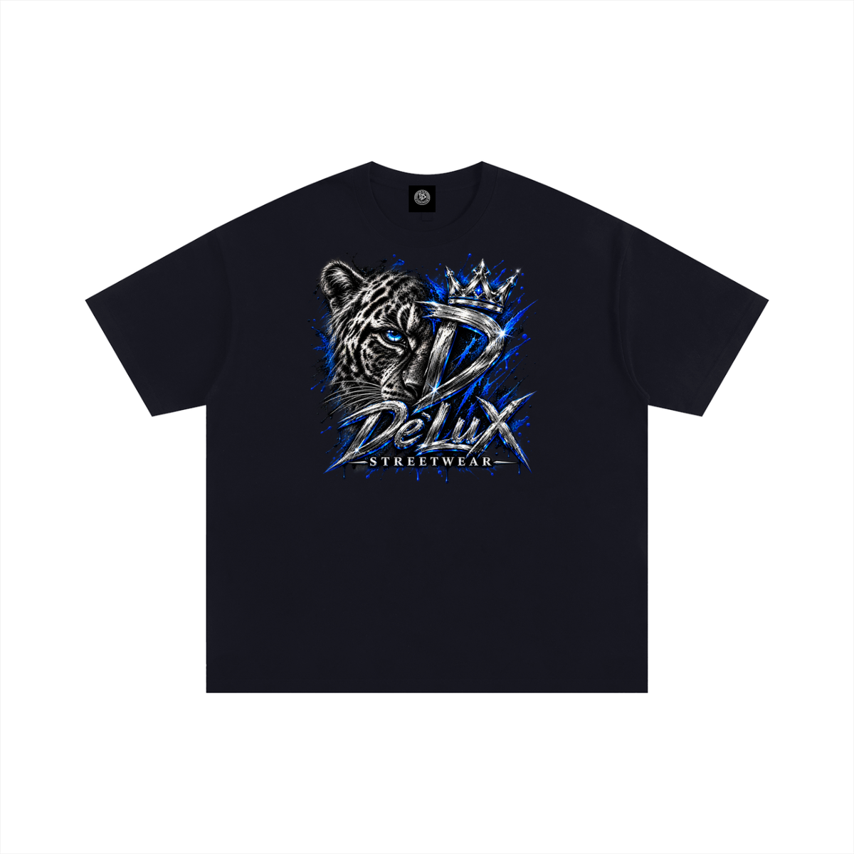 DeLuX Big/Tall Oversized Cotton T-Shirt
