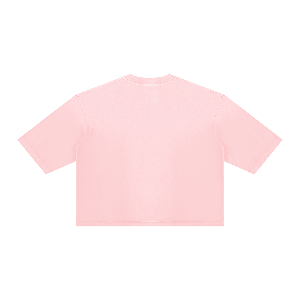 DeLuX Vintage Wash Sunfade Boxy T-Shirt