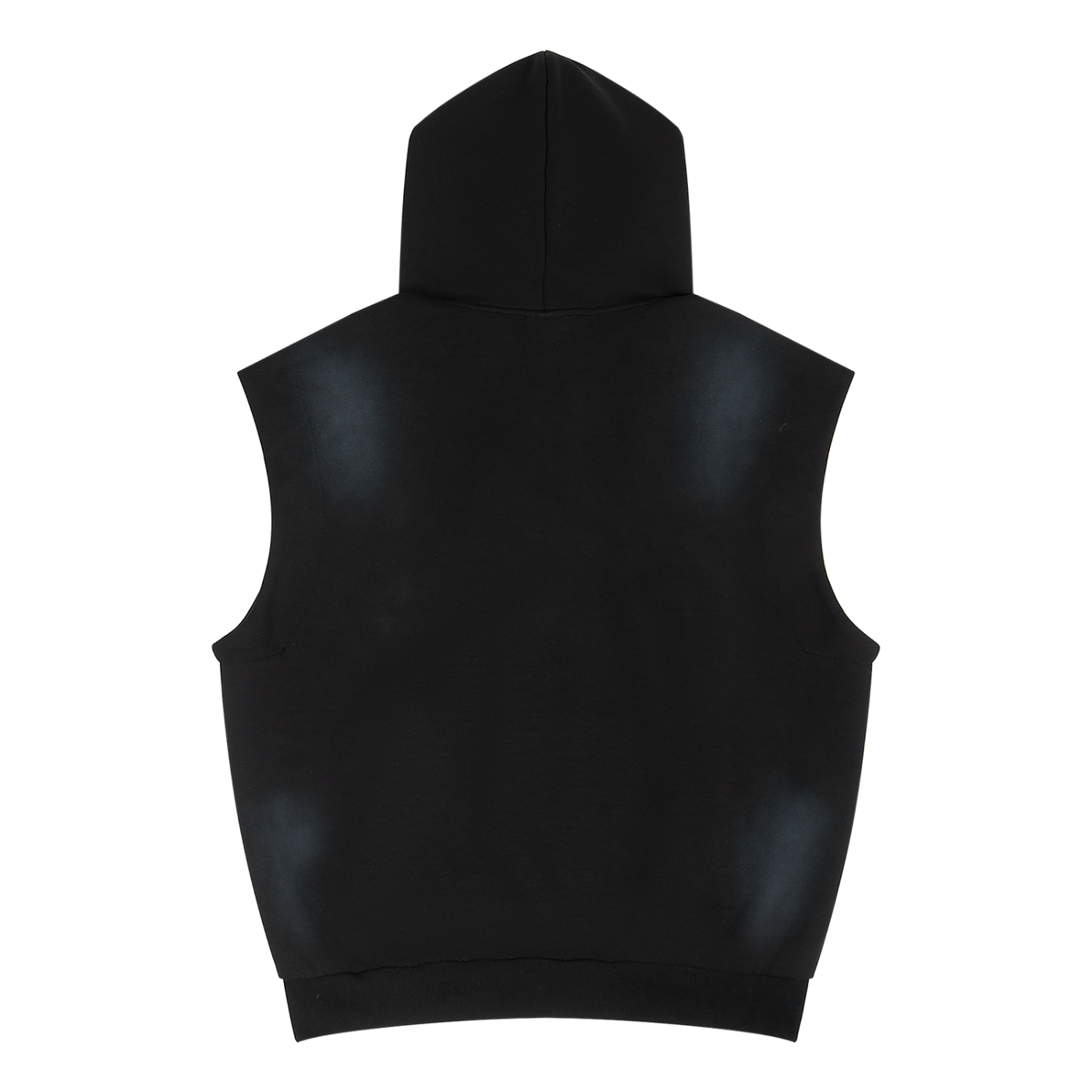 DeLuX Vintage Wash Sun Fade Sleeveless Hoodie
