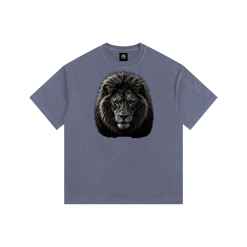 KING II Vintage Washed Oversized Cotton T-Shirt