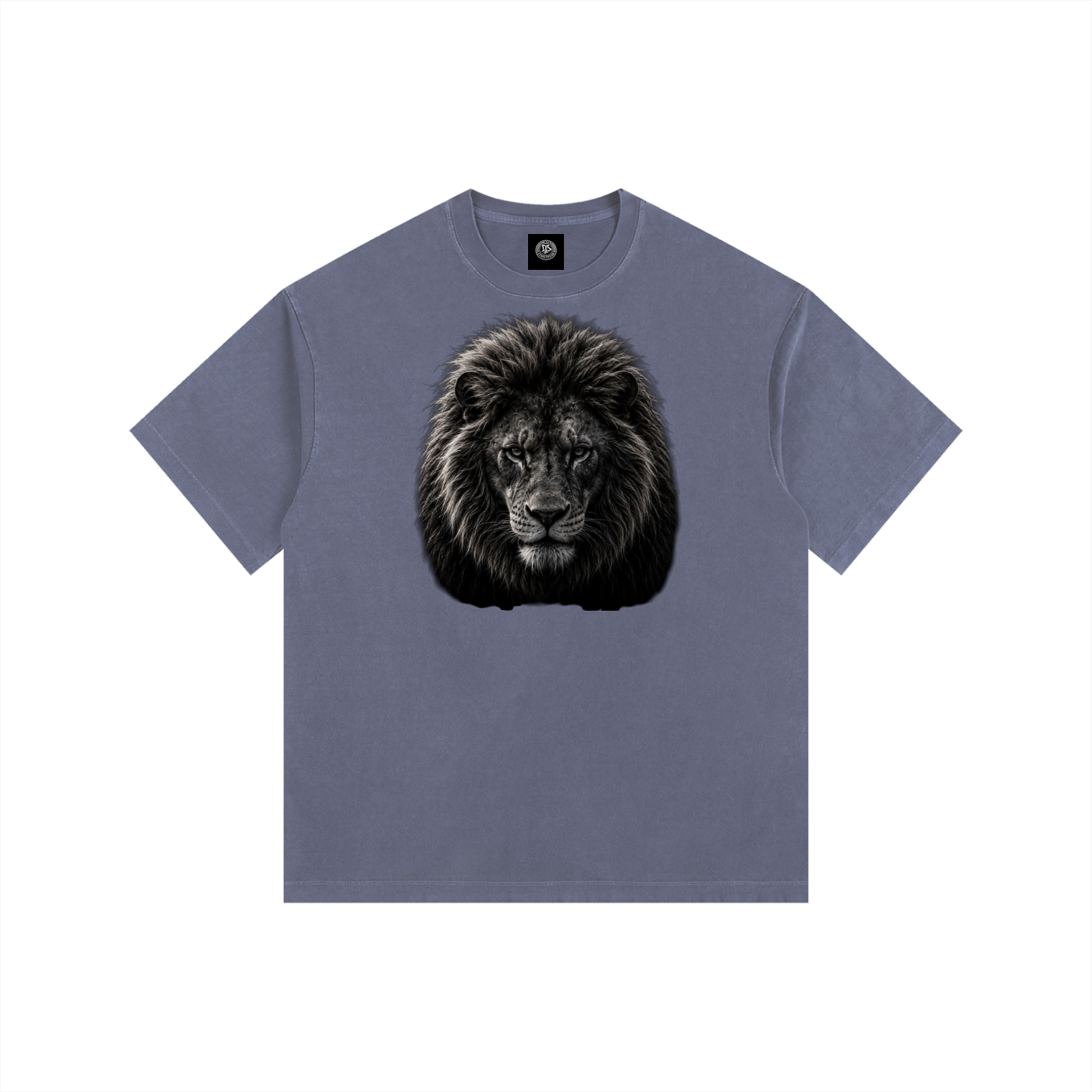 KING II Vintage Washed Oversized Cotton T-Shirt