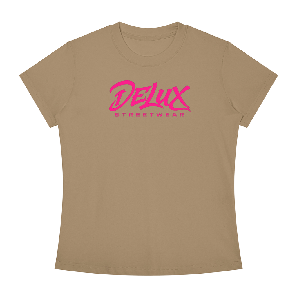 DeLuX Women's Slim Fit Crewneck T-Shirt