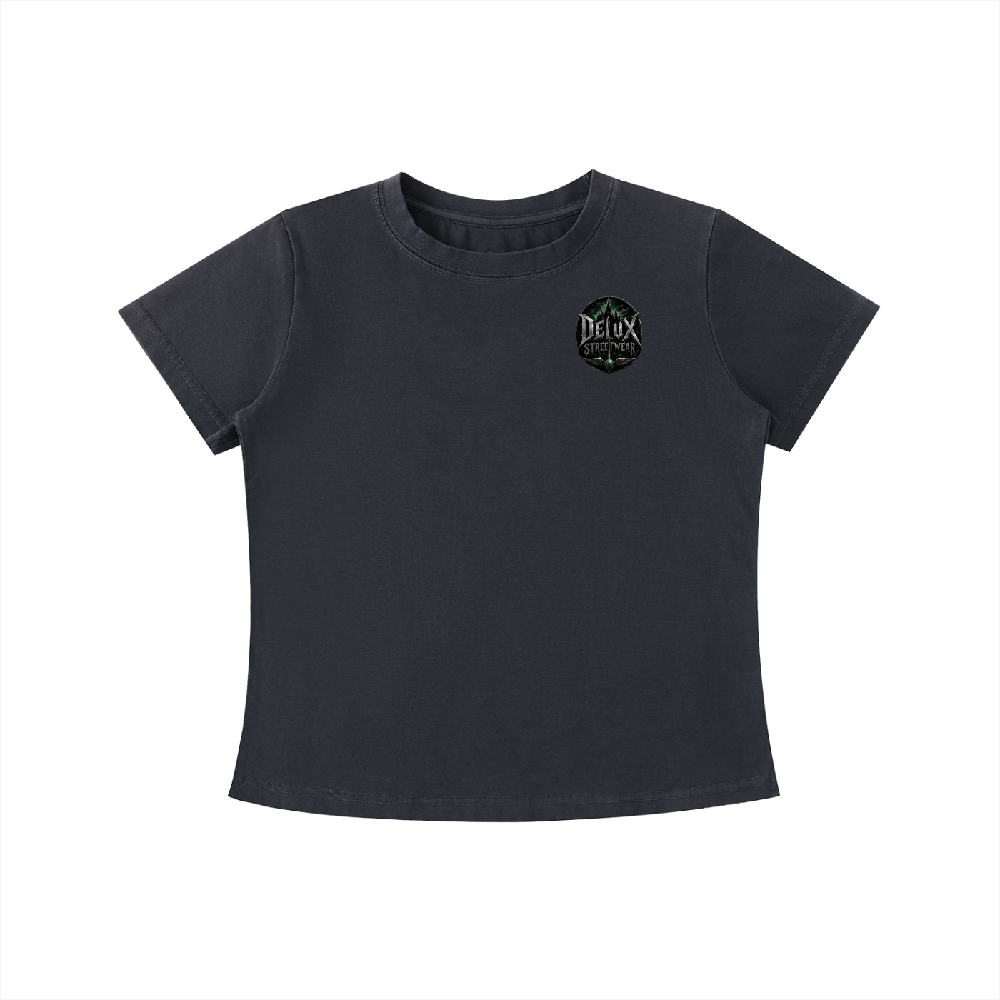 DeLuX Vintage Wash Slim Fit T-shirt