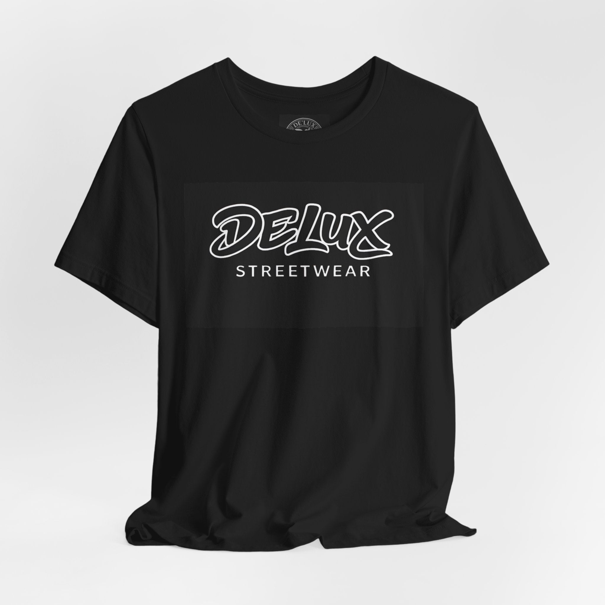Streetwear Logo T-Shirt — "De'Lux Streetwear" Graphic Tee