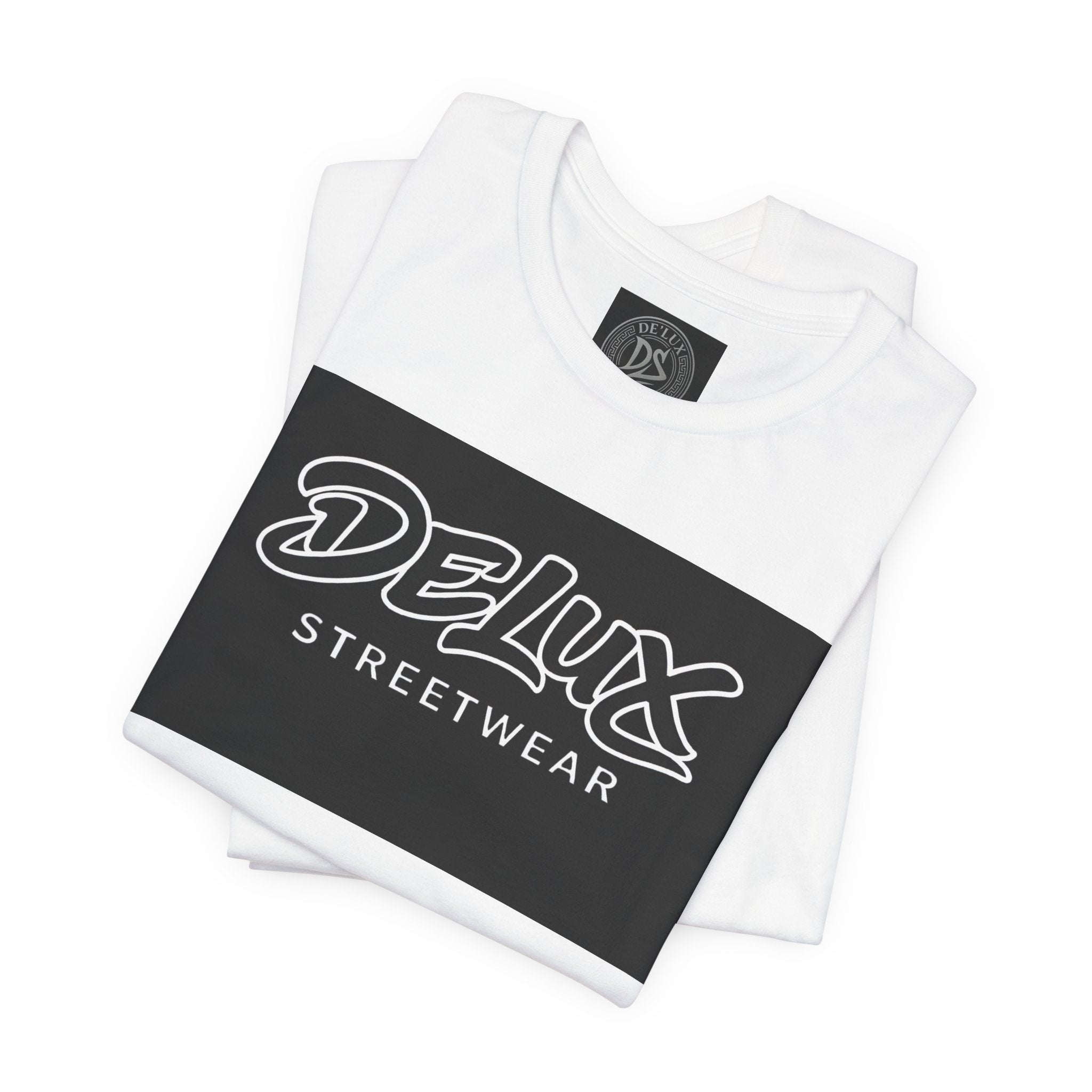 Streetwear Logo T-Shirt — "De'Lux Streetwear" Graphic Tee