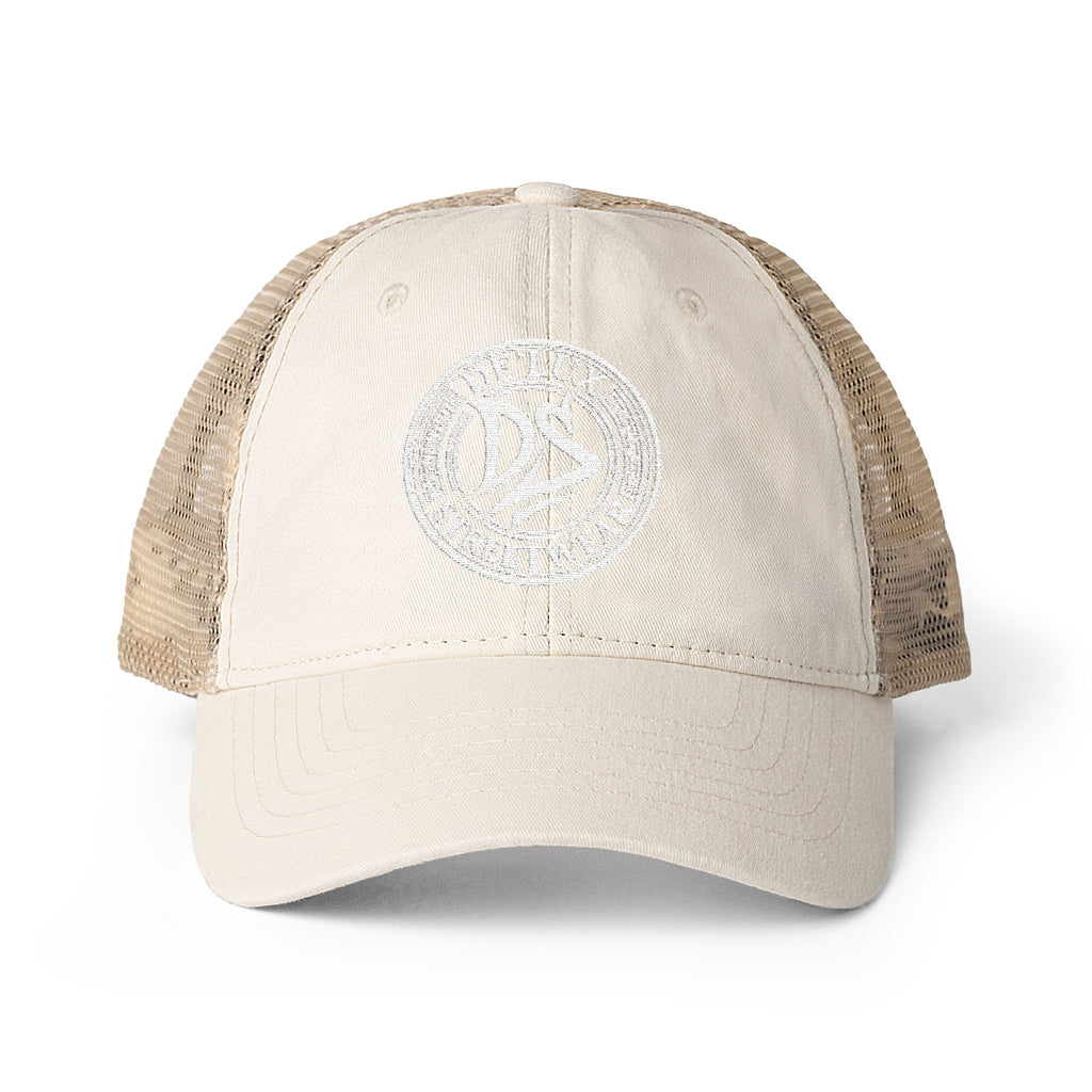 Women's Washed Mesh-Back Cap