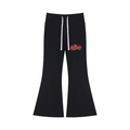 DeLuX Women's Drawstring Flared Leg Pants