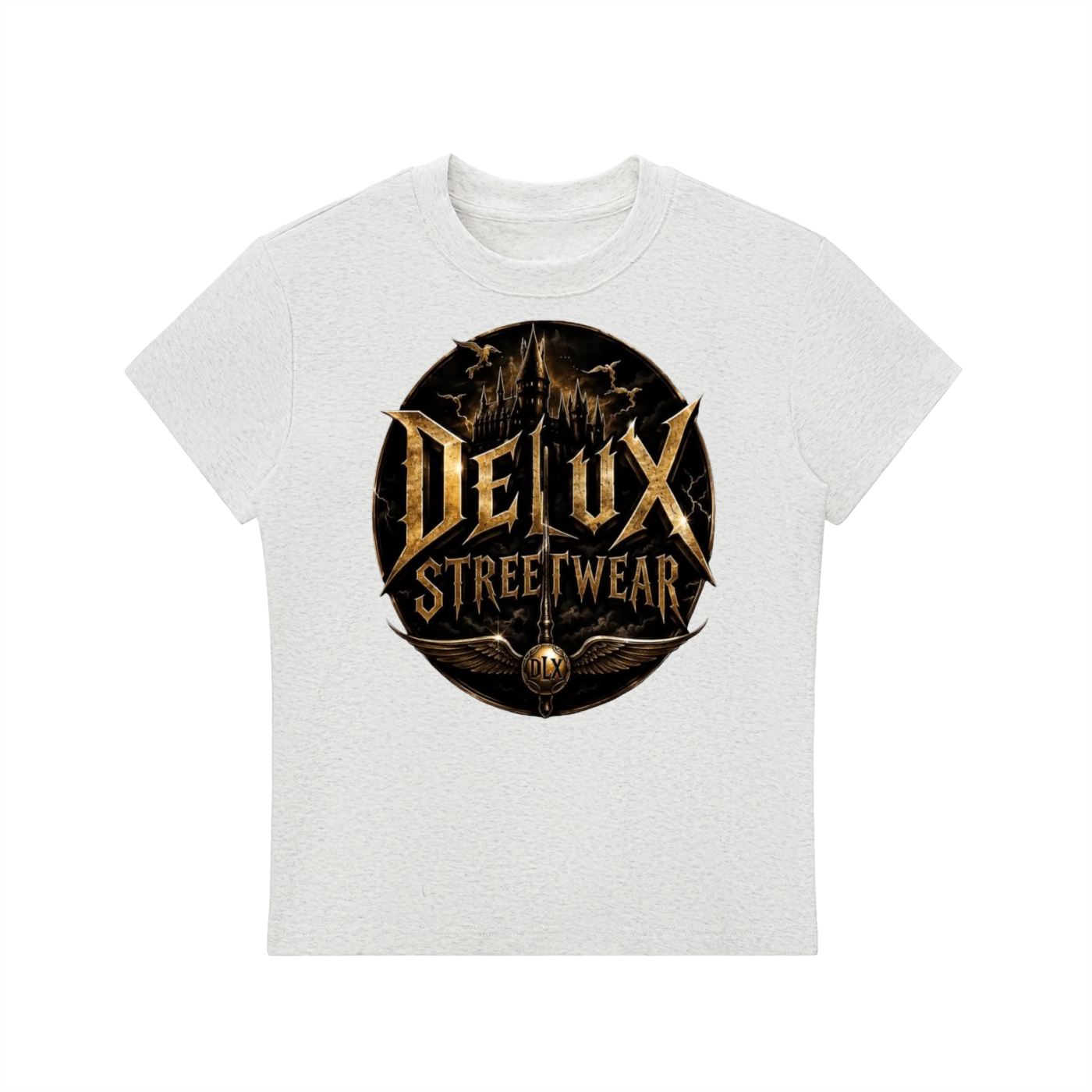DeLuX Essential Bodycon Crewneck T-Shirt