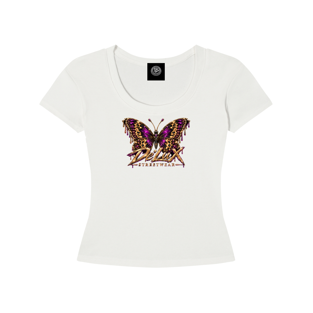 DeLuX Women's Longline Slim-Fit T-Shirt