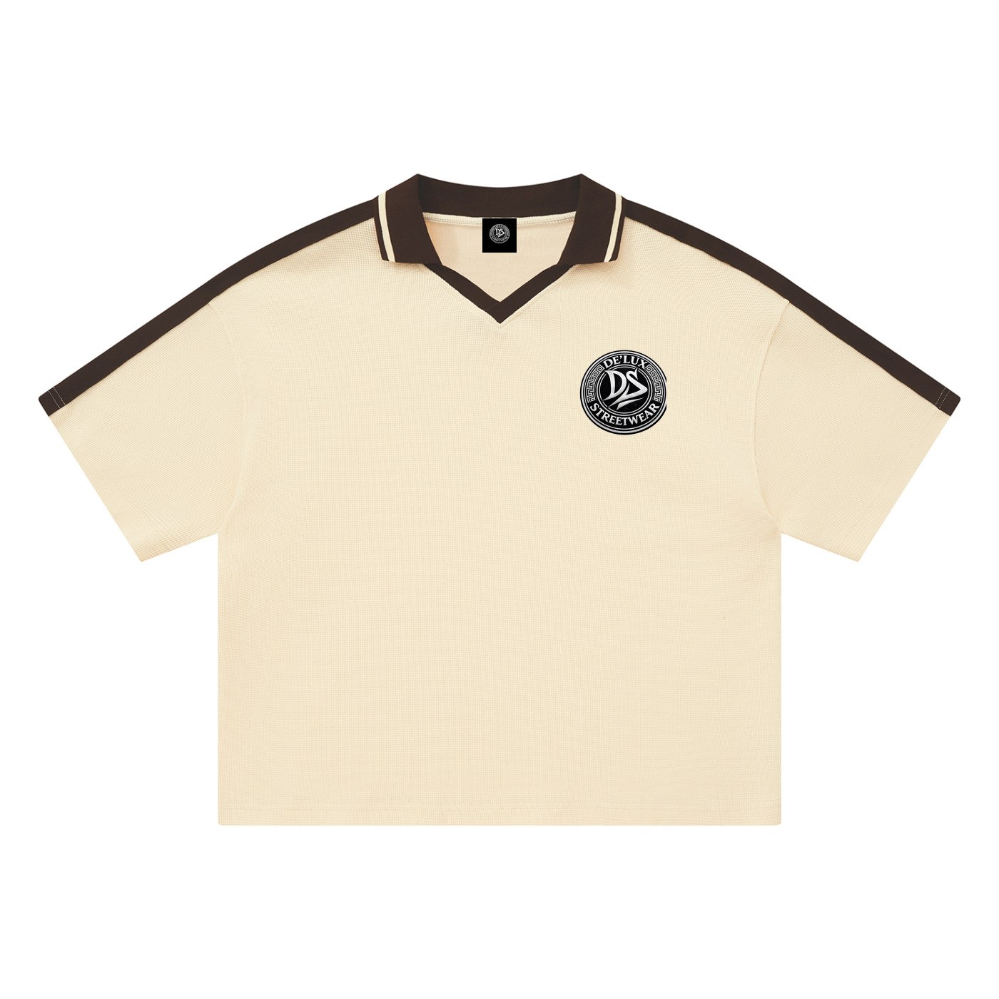Unisex Color Block Polo Shirt