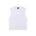 DeLuX Raw Edge Cotton Tank Top