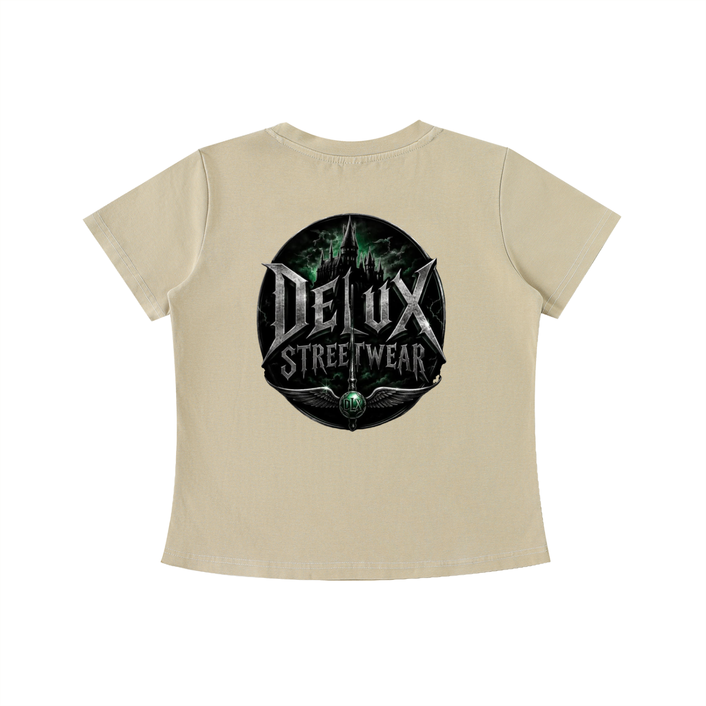 DeLuX Vintage Wash Slim Fit T-shirt