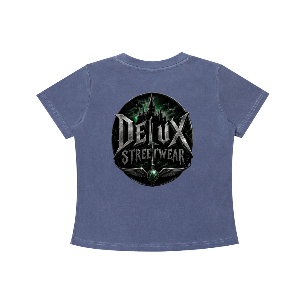 DeLuX Vintage Wash Slim Fit T-shirt