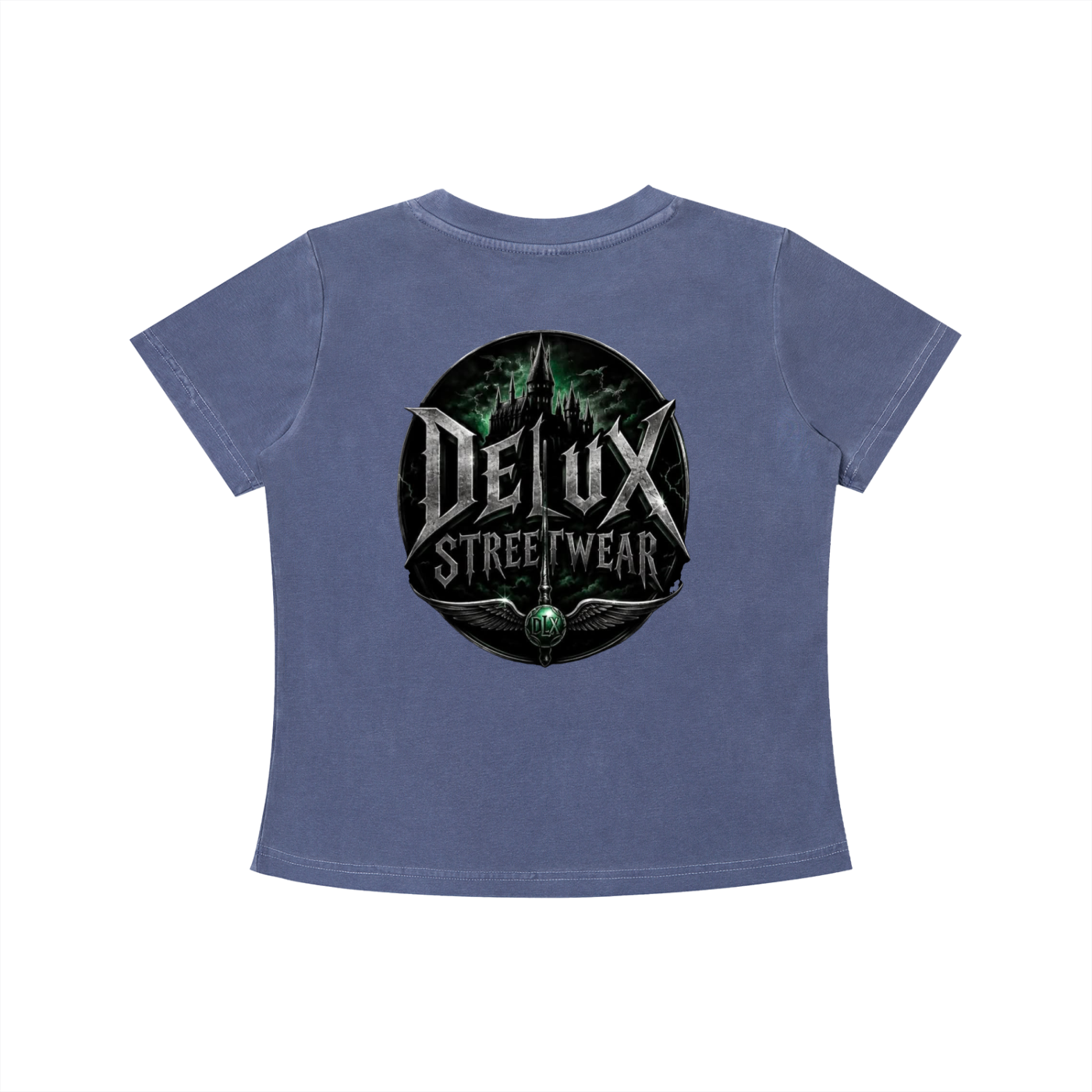 DeLuX Vintage Wash Slim Fit T-shirt