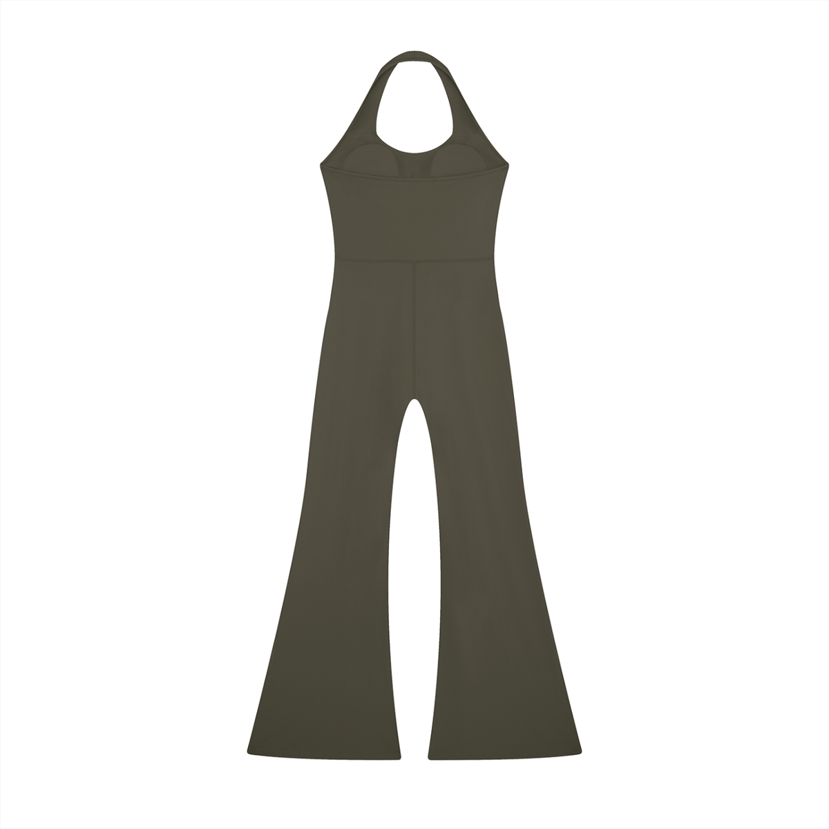 DeLuX Women’s Halter Flared Jumpsuit