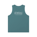 DeLuX Men's Solid Color Crewneck Tank Top
