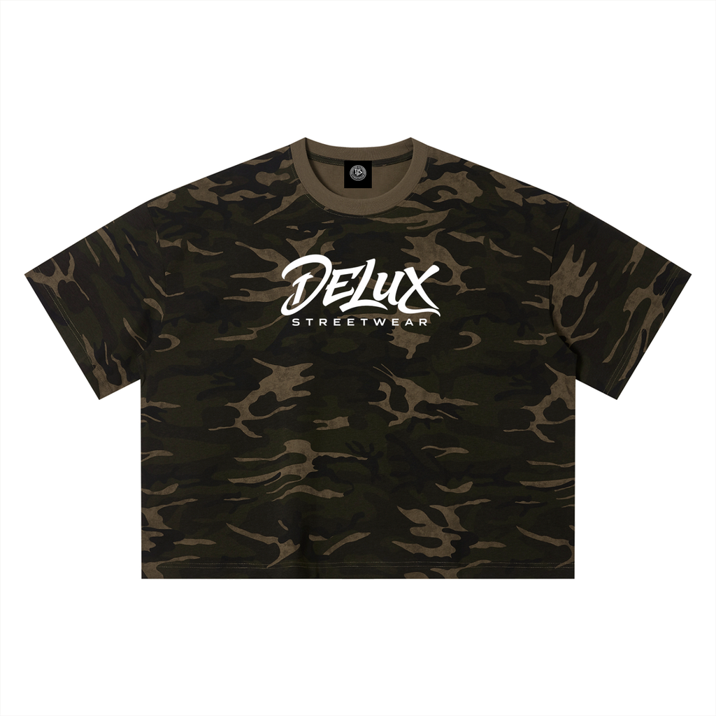 DeLuX Camo Boxy T-Shirt