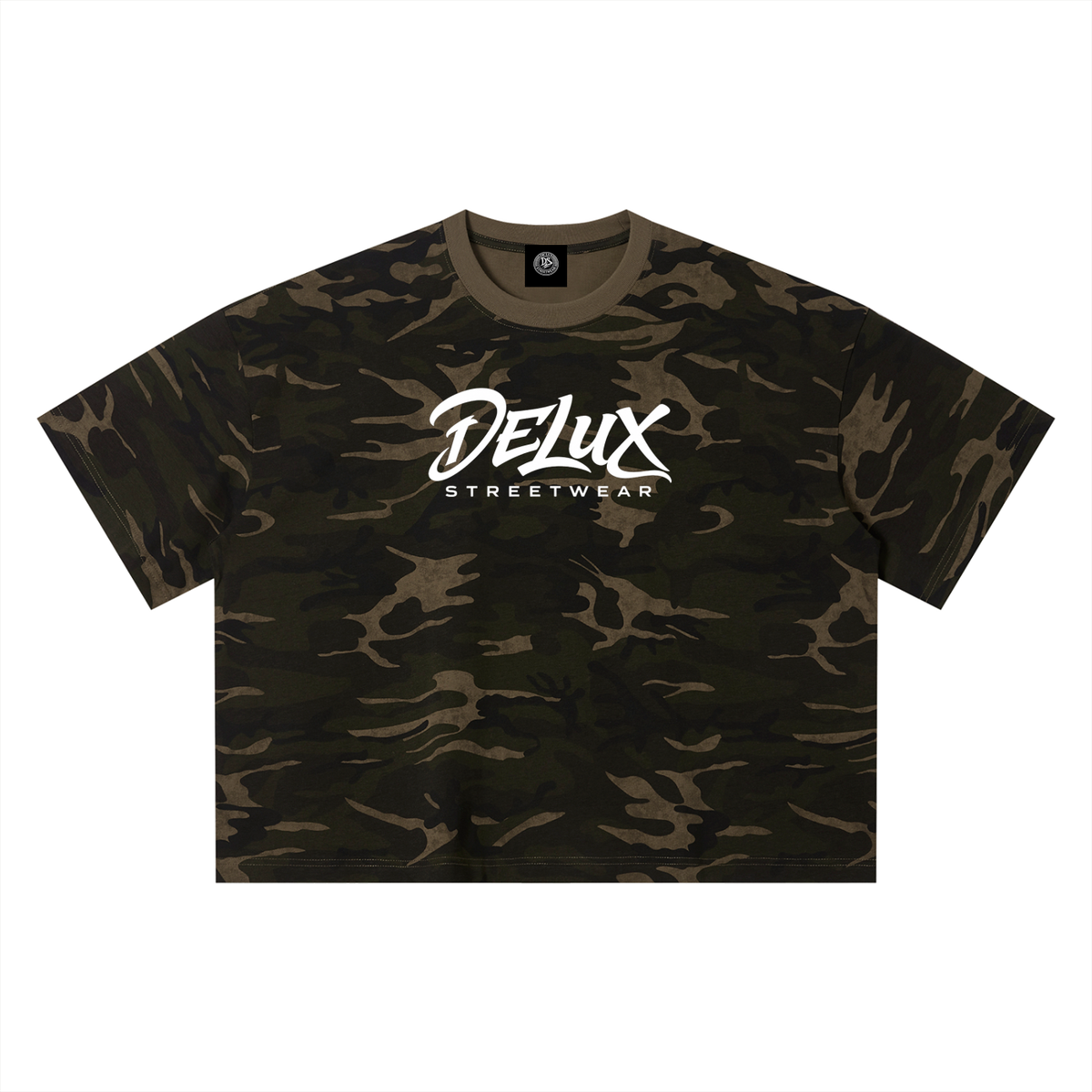 DeLuX Camo Boxy T-Shirt