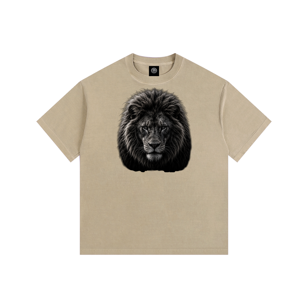 KING II Vintage Washed Oversized Cotton T-Shirt