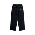 DeLuX Straight Leg Elastic Waist Jeans