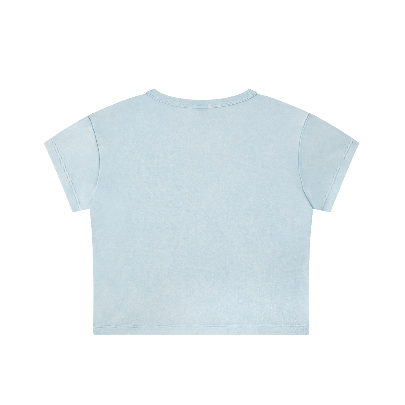 DeLuX Snow Washed Crop Top