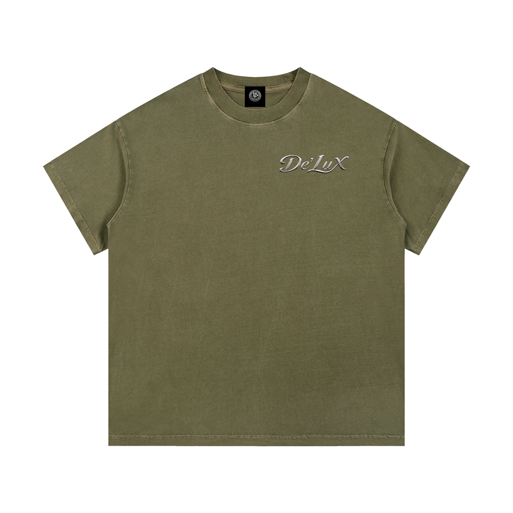 DeLuX Vintage Wash Cotton T-Shirt
