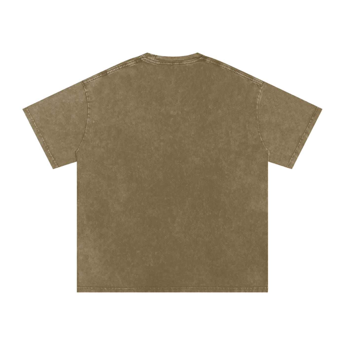 DeLuX Solitary Snow Washed Oversized Cotton T-Shirt