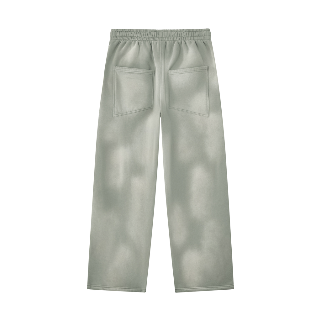 DeLuX Sunfade Wide Leg Fleece Sweatpants