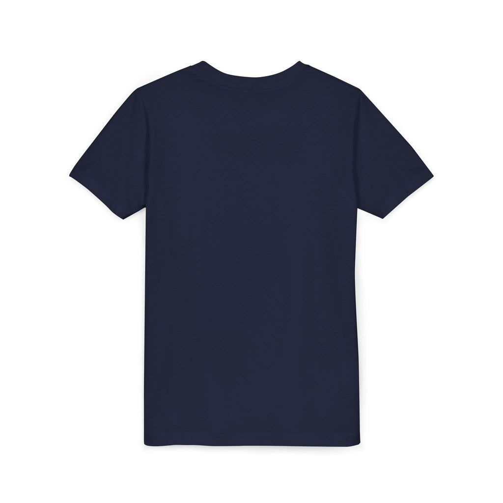 Youth Tee - "LOVE" Patriotic American Flag Design (Fourth of July Kids Shirt)