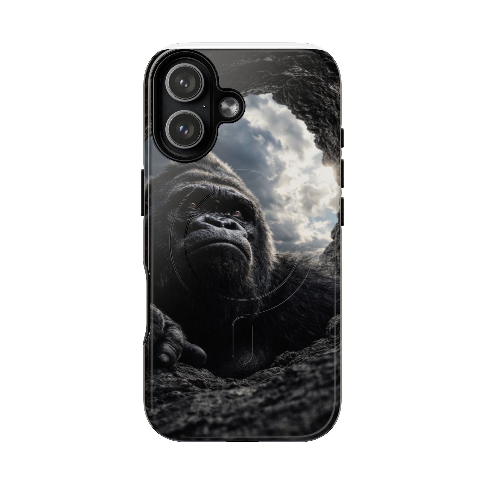 DeLUX Gorilla Portrait Tough Magnetic Phone Case — Rugged Magnetic iPhone Cover