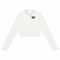 DeLuX Women’s Crop Yoga Sports Jacket