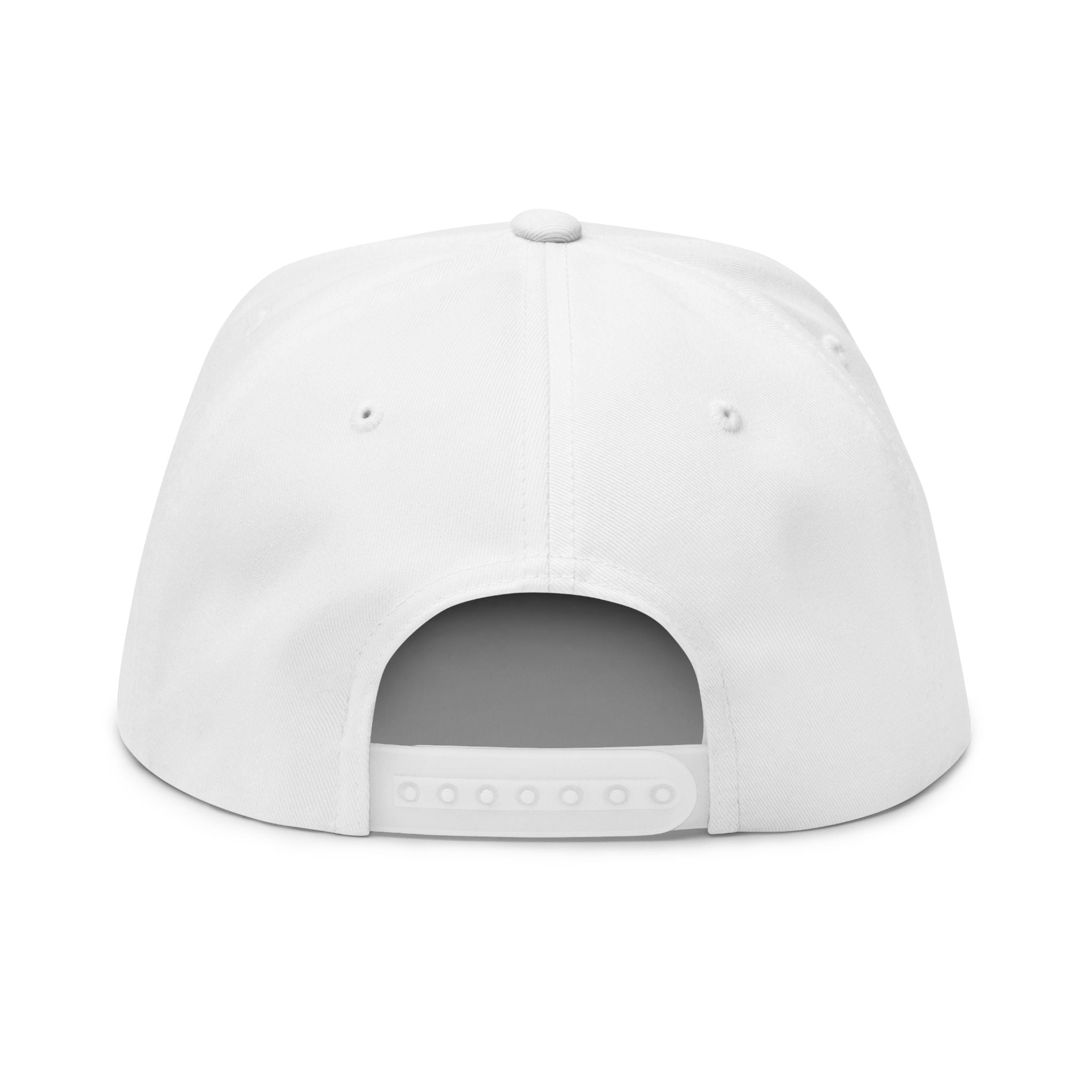 DeLuX Women Embroidered Butterfly Rhinestone Flat Bill Cap — Luxe 'Bee Lux' Snapback
