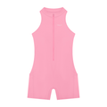 DeLuX Women’s Quarter-Zip Yoga Romper