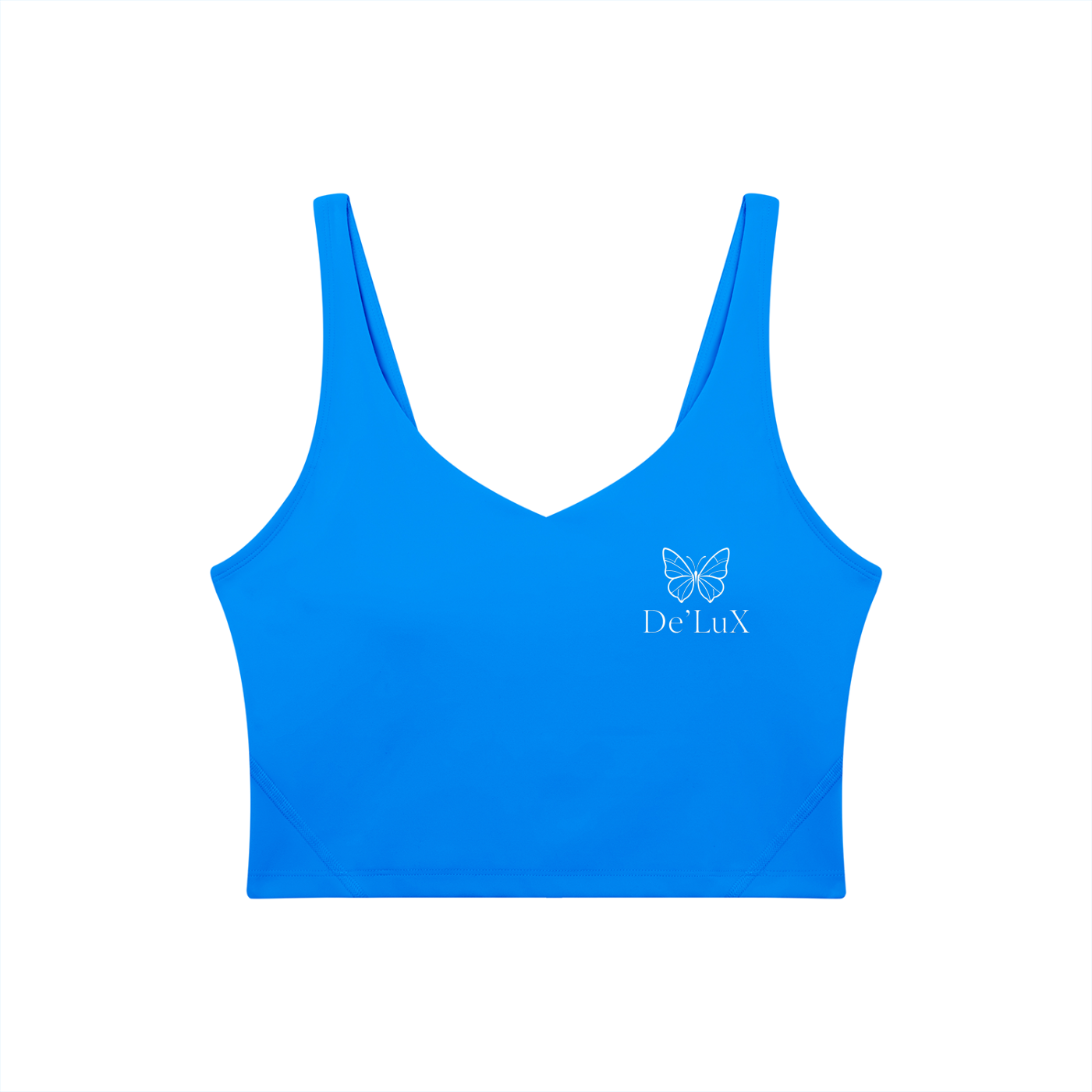Women's V-Neck Yoga Sports Bra