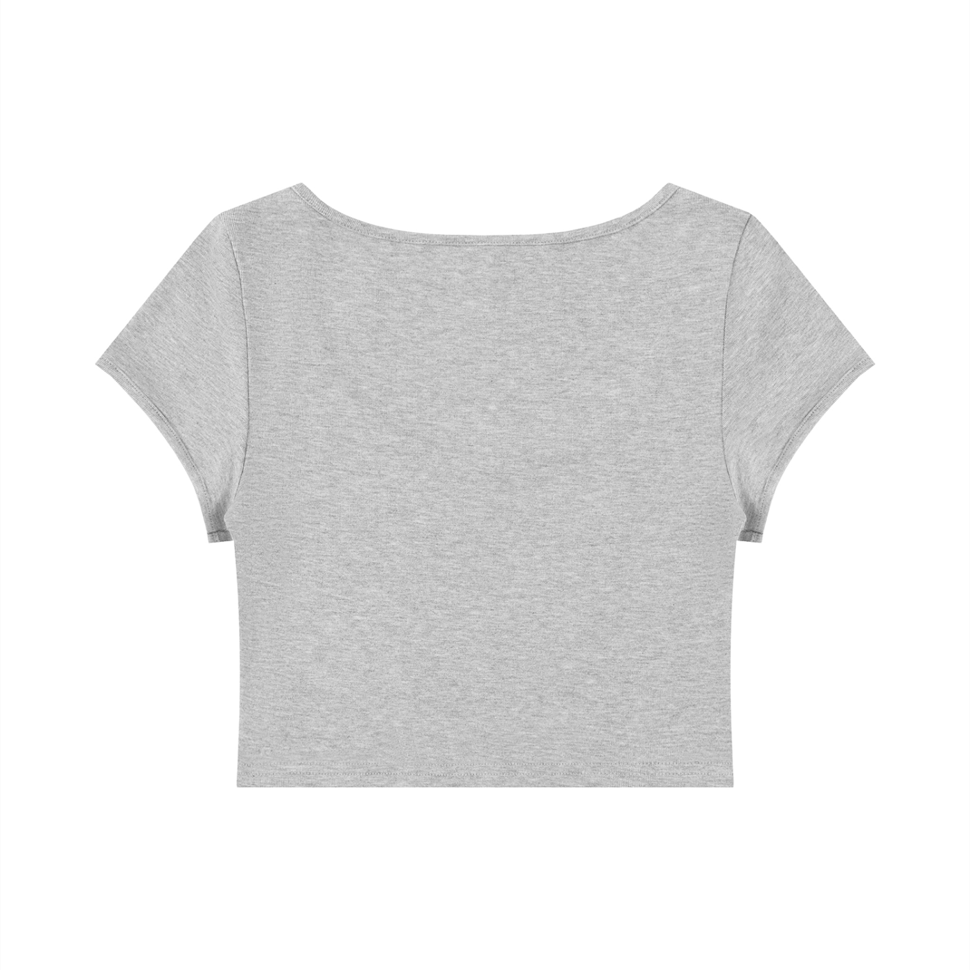 DeLuX Women's Slim Cap Sleeve Crop T-Shirt