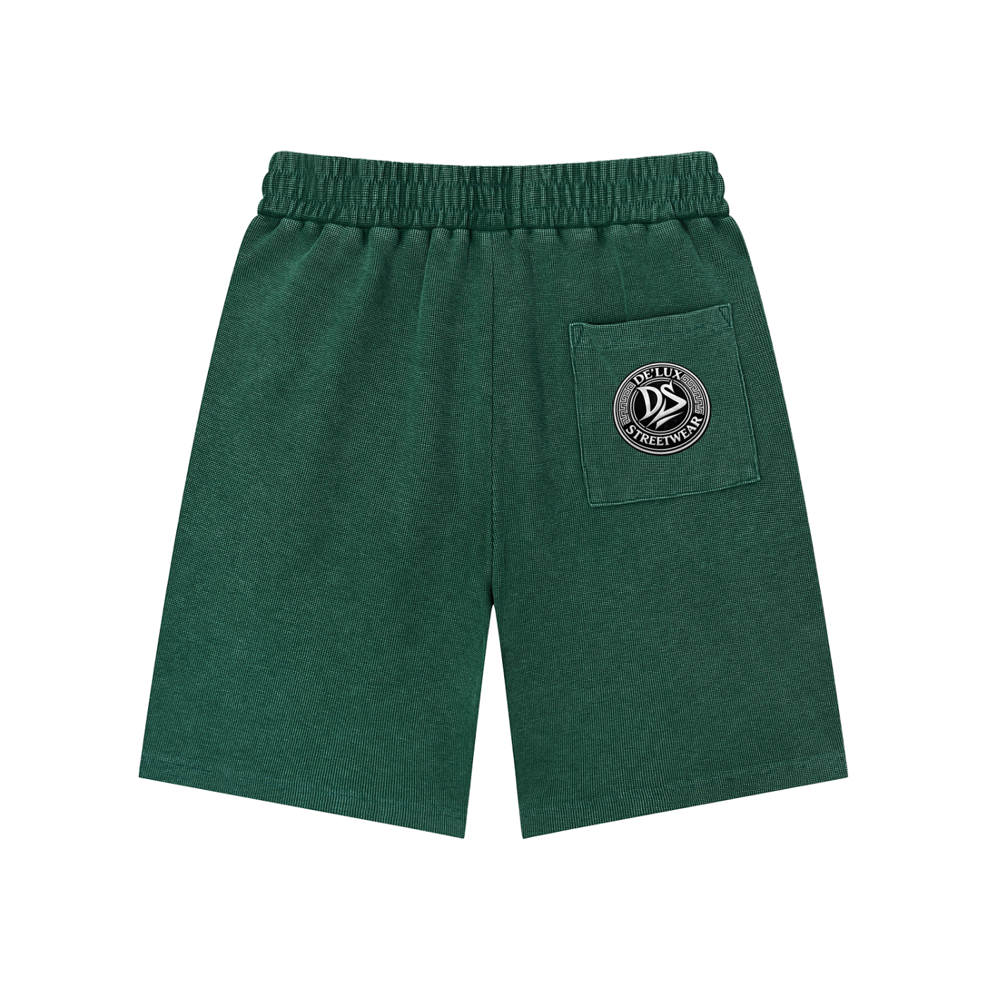 Mineral Wash Waffle Knit Shorts