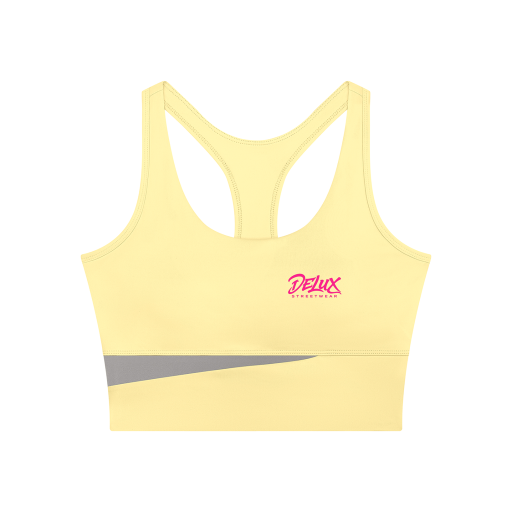 DeLuX Women's Color Block Yoga Tank Top