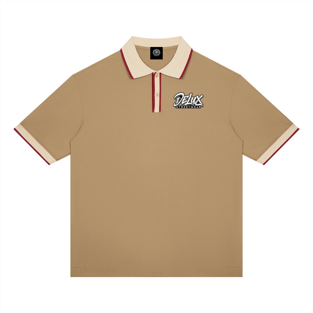 DeLuX  Color Block Polo Shirt